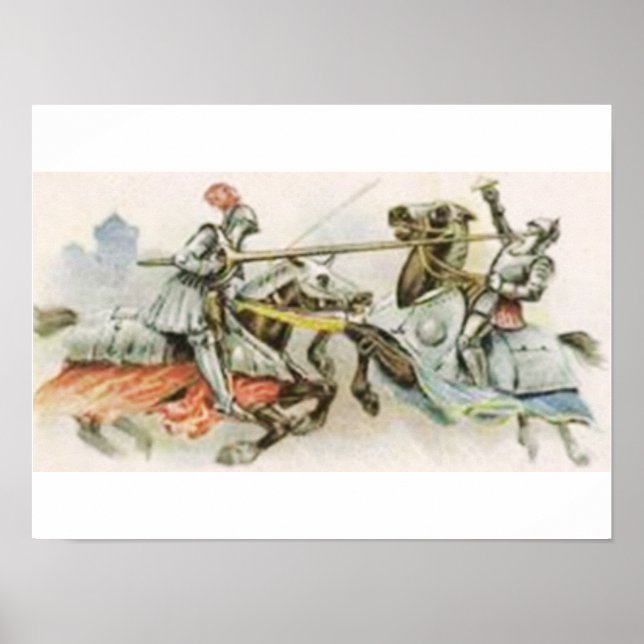 Poster Jousting (Frente)
