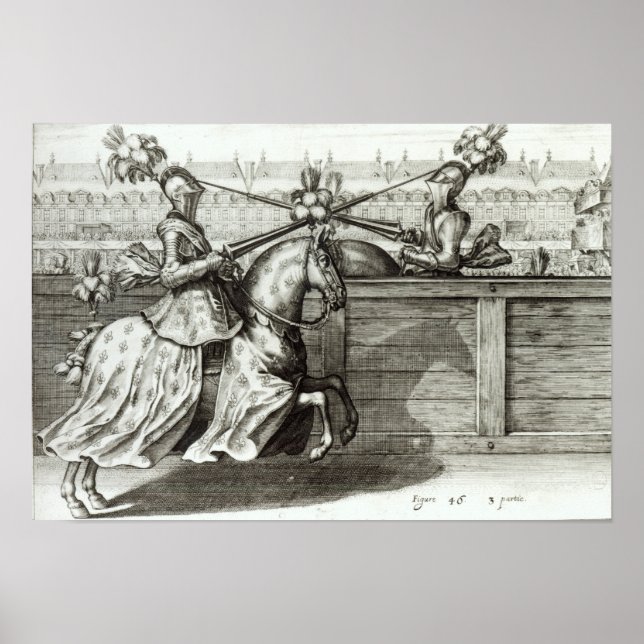 Poster Jousting Tournament in a square (Frente)
