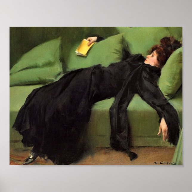 Poster Jovem Decadente Após A Dança Cerâmica Til (Frente)