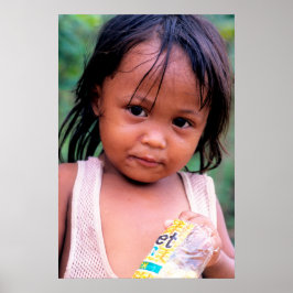 Poster Jovem filipina.