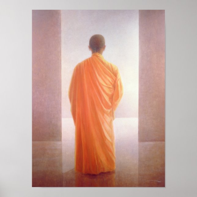 Poster Jovem Monk vê o Vietnã (Frente)