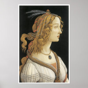Pôster Jovem mulher na guisa mitológica, C. 1480-85