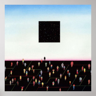 Poster Jovem o Álbum Mestre do Espelho Gigante