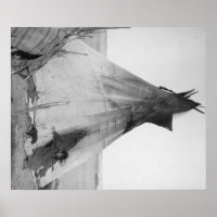 Jovem Oglala Indian Girl com "Puppy fora de Tipi"