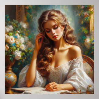 Poster Jovem Senhora Vitoriana