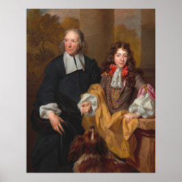 Poster Jovem Tutor - Nicolas de Largillierre de Belas Art