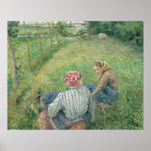Poster Jovens Camille - Camille Pissarro Fine Art