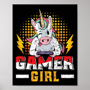 Poster Jovens jogadores Jogo Mulheres jogando jogos Joven