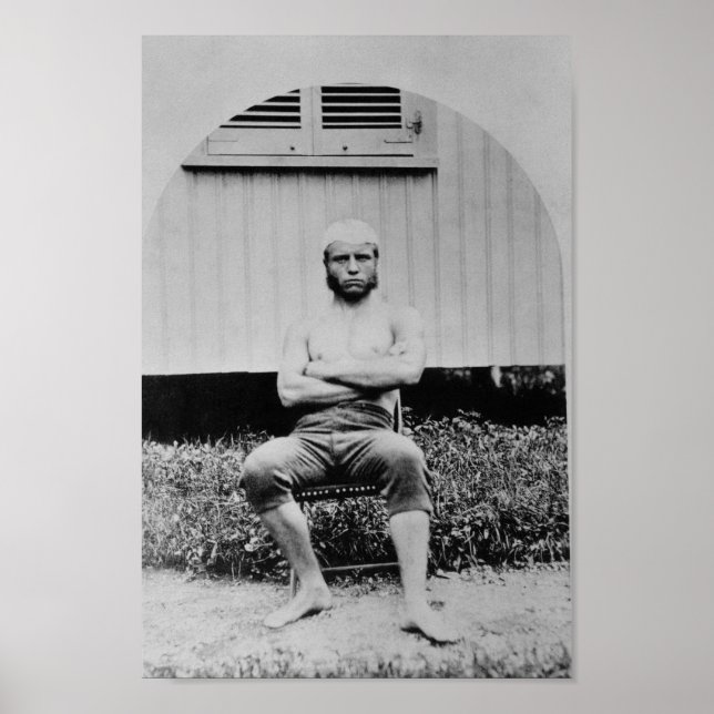 Poster Jovens Ursinhos Roosevelt Sem Camisa - 1879 (Frente)