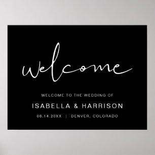 Poster JOVI - Boas-vindas ao Casamento Minimalista Modern
