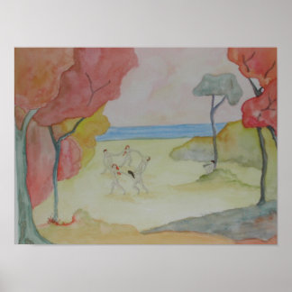 Poster Joy of Life (após Matisse)