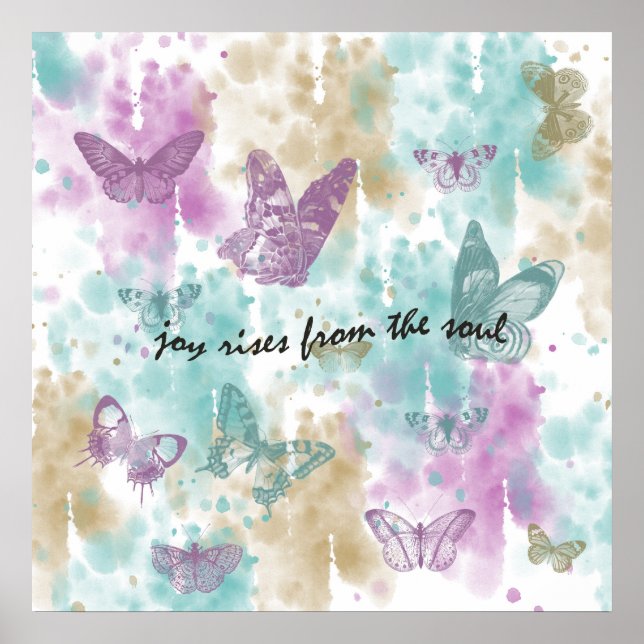 Poster Joy Rises da Alma (Frente)