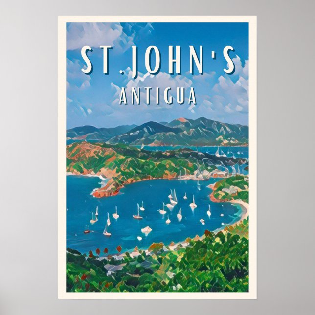 Poster Joyau des Caraïbes: Santo John's (Frente)