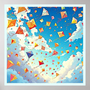 Poster Joythias Kites Alto