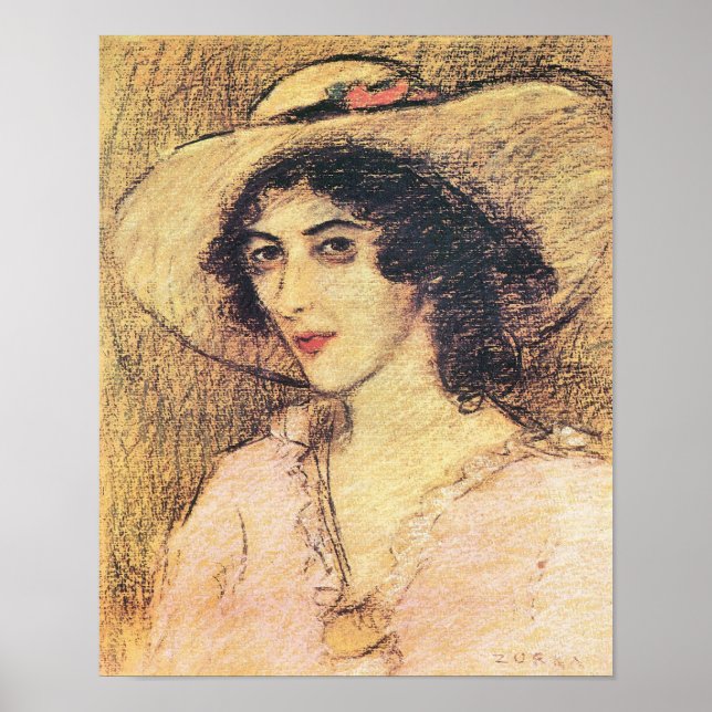 Poster Jozsef Rippl-Ronai - Zorka (Frente)
