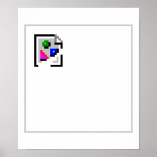 Poster JPEG quebrado do GIF do png do JPG da imagem