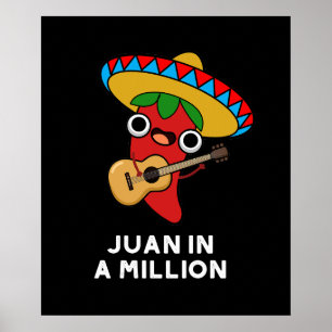 Poster Juan Em Um Milhão De Engraçados Chili Mexicanos Pu