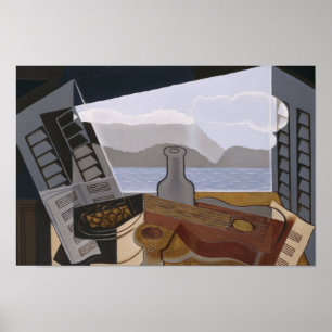 Poster Juan Gris - A janela aberta