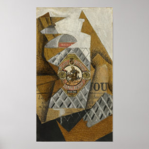 Pôster Juan Gris Bottle of Anís del Mono