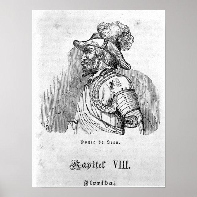 Pôster Juan Ponce de Leon (Frente)