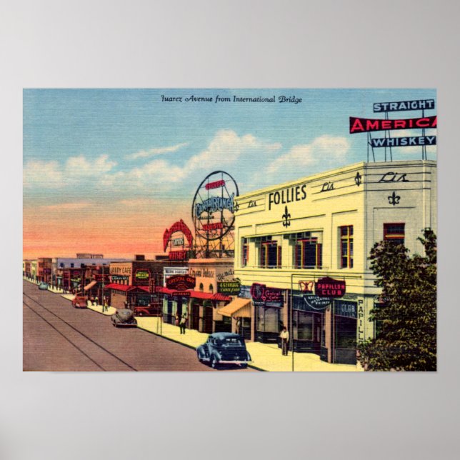 Pôster Juarez, México (Frente)