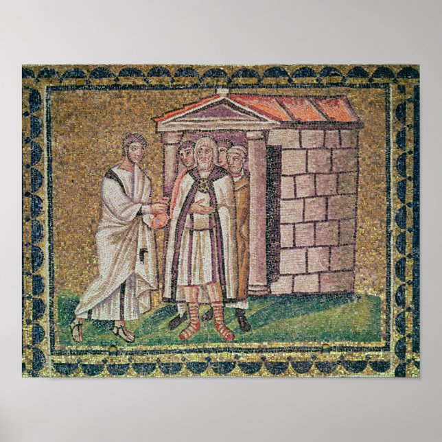 Poster Judas se arrepende, cenas da vida do Cristo (Frente)