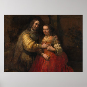 Poster Judeu Bride Rembrandt van Rijn