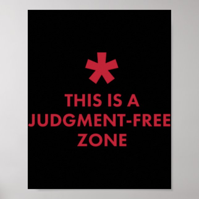 Poster Judgement Zone  (Frente)
