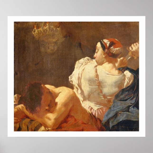 Poster Judith e Holofernes (Frente)