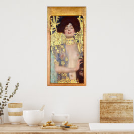 Poster Judith e o Chefe de Holofernes por Gustav Klimt