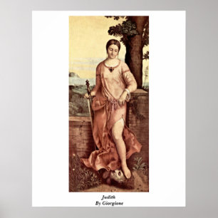 Pôster Judith por Giorgione