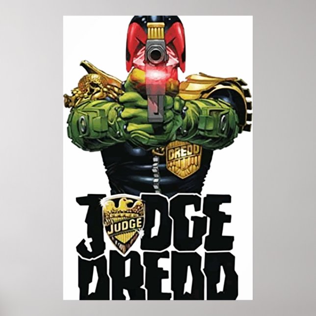 Poster juiz dredt design art (Frente)