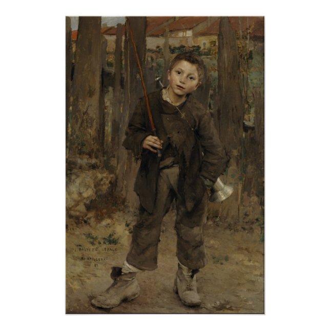 Pôster Jules Bastien-Lepage Pas Mèche CC0387 (Frente)