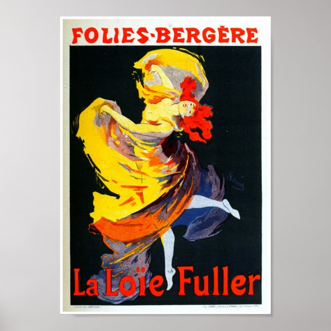 Poster Jules Cheret-Folies Berger (Frente)