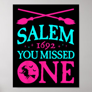 Poster Julgamentos De Bruxas De Salem 1692. Você Perdeu U
