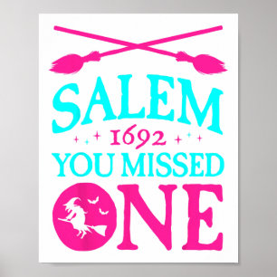 Poster Julgamentos De Bruxas De Salem 1692. Você Perdeu U