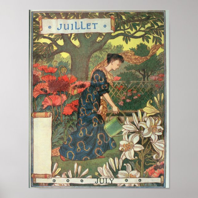 Pôster Julho (Frente)