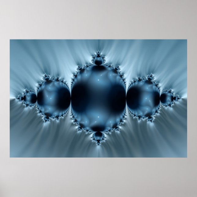 Pôster Julia em azul (Frente)