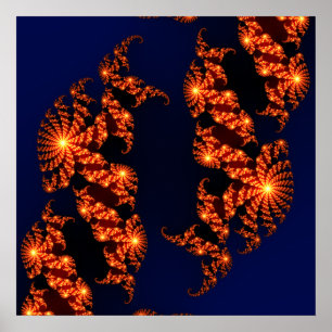 Pôster Julia Fractal Zoom