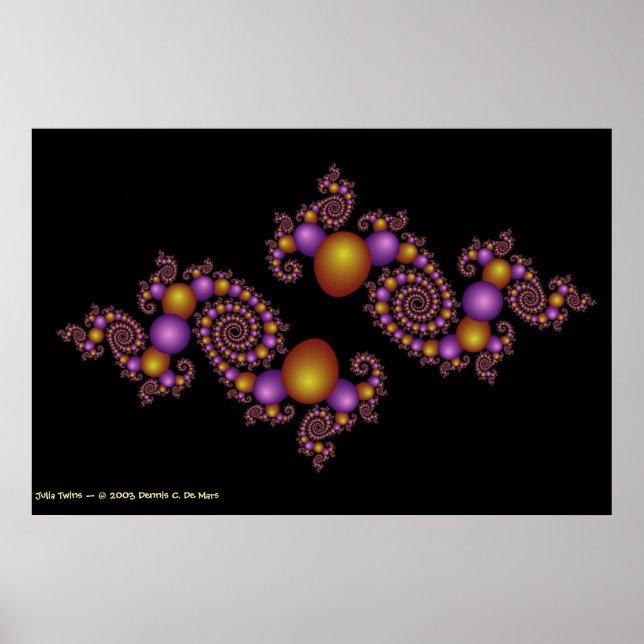 Pôster Julia Twins (Frente)