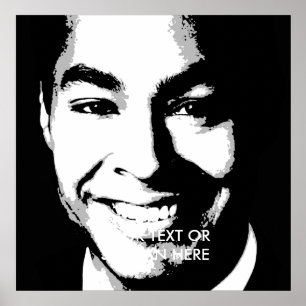 Poster Julian Castro Ink Art