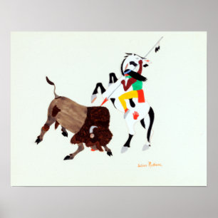 Poster Julian Martinez Buffalo Hunter