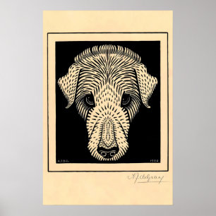 Poster Julie de Graag 1917 Animal CARTA IMPRESSA PRINT Do