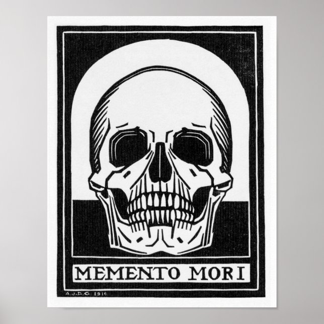 Poster Julie de Graag Memento Mori (1916) (Frente)