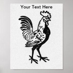 Poster Julie de Graag Rooster