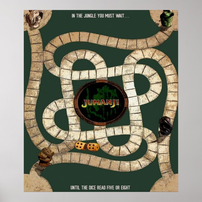 Poster Jumanji (Frente)