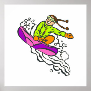 Poster Jumper Rapariga