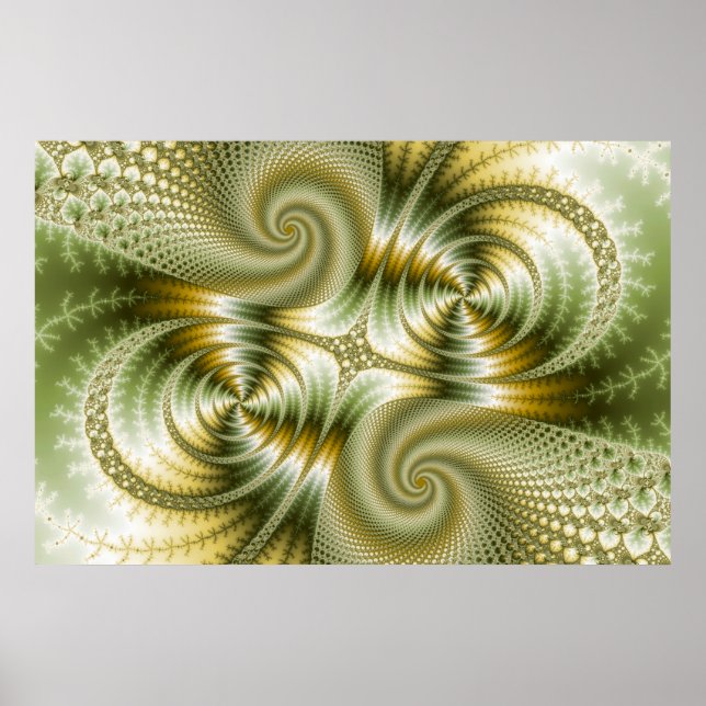 Pôster Junção - Mandelbrot Art (Frente)