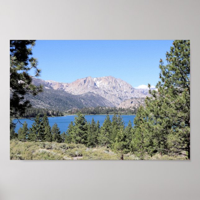 Poster June Lake & Eastern Sierra Nevada Mountain, CA (Frente)