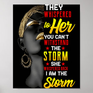 Poster juneteenth eu sou as mulheres negras história negr